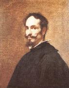 VELAZQUEZ, Diego Rodriguez de Silva y Portrait of man oil painting